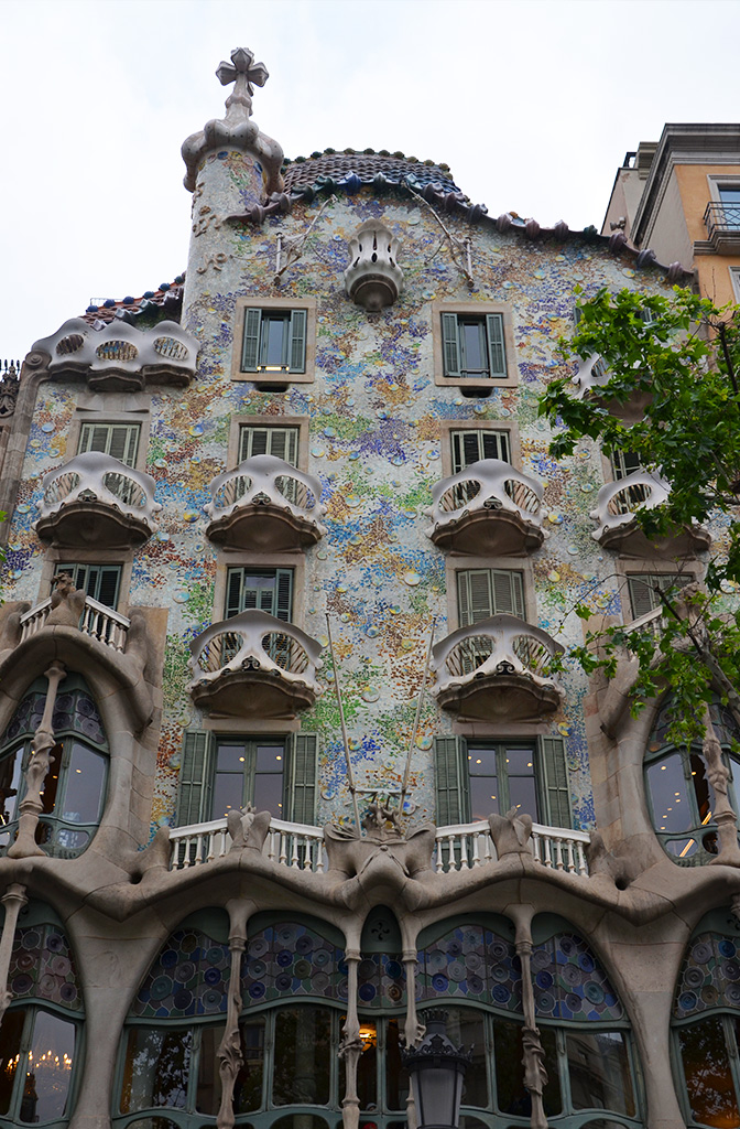 Maisons de Gaudi, Barcelone • Récits d'escapades